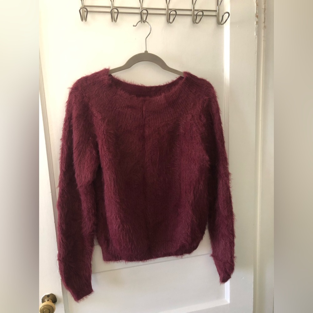 Maroon sweater